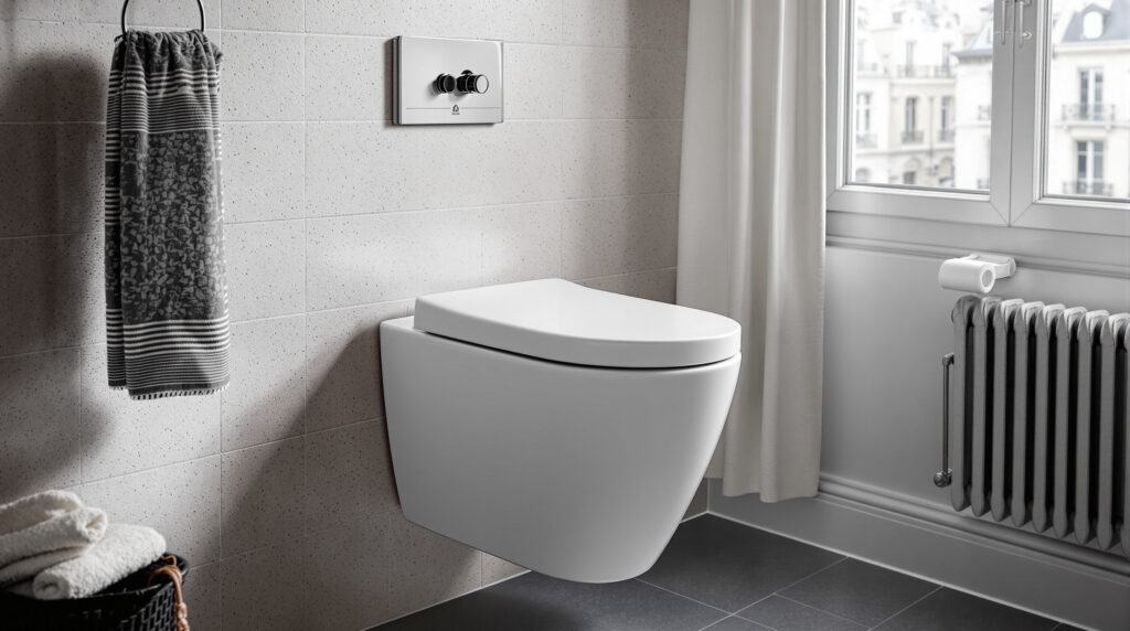 Installation WC suspendu à Paris : tarifs, devis, prix - HappyPlombier