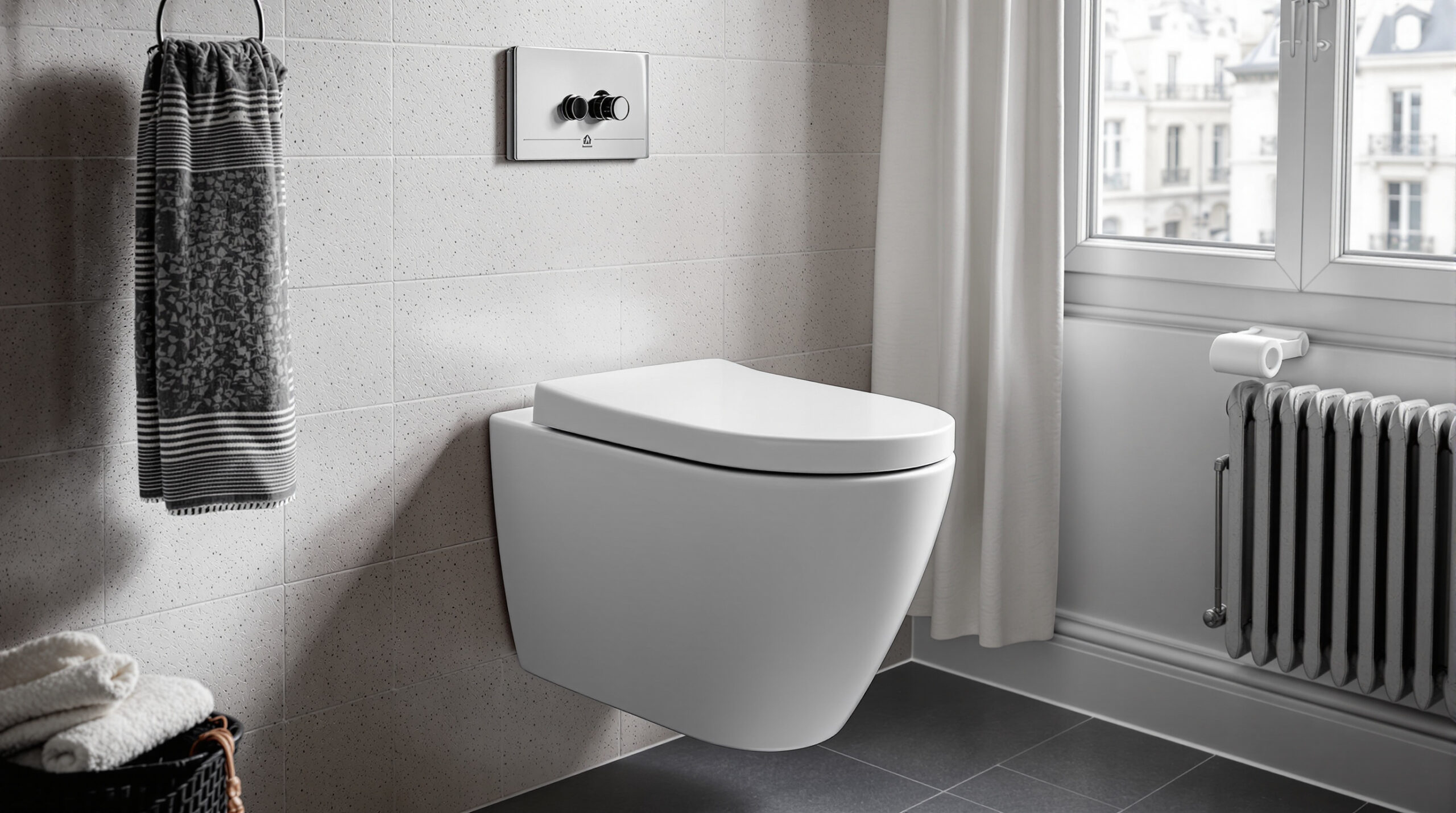 Installation WC suspendu à Paris : tarifs, devis, prix - HappyPlombier