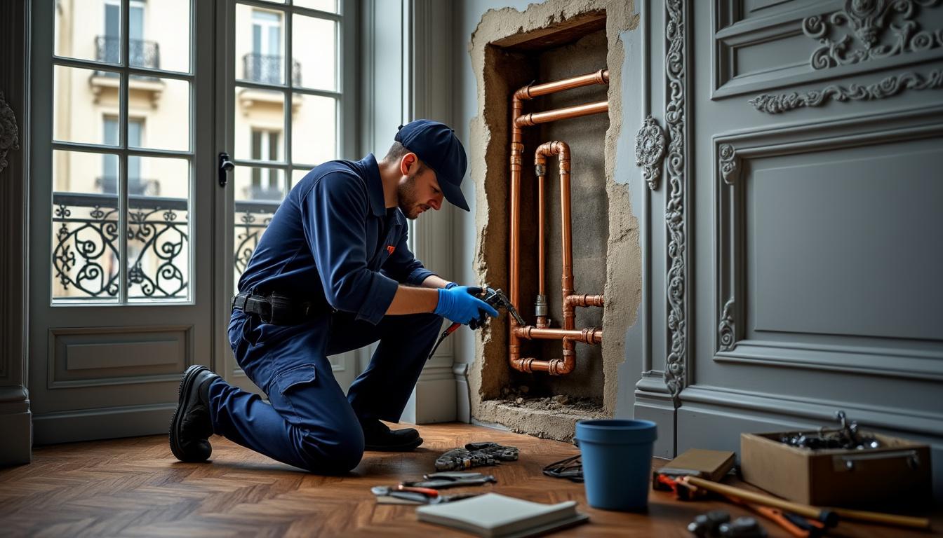 découvrez nos services de remplacement de canalisation encastrée à paris. obtenez des tarifs compétitifs, des devis personnalisés et des prix transparents pour tous vos travaux de plomberie.